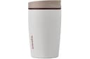 Owala SmoothSip Slider Insulated Stainless Steel Coffee Tumbler, Reusable Iced Coffee Cup, Hot Coffee Travel Mug, BPA Free 12 oz, Vanilla Bean