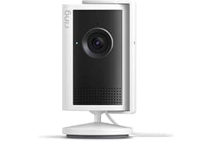Ring Indoor Cam Plus (newest model), Home or business security, Retinal 2K for crisp, true-to-life video quality, 4x Enhanced Zoom, Low-Light Sight...