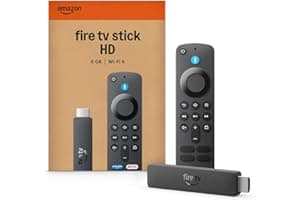 Amazon Fire TV Stick HD (newest model), free & live TV, Alexa Voice Remote, powered by the TV, effortless setup, find shows faster with Alexa+
