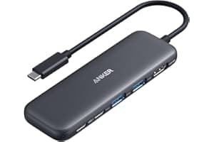 Anker USB C Hub, 5-in-1 USBC to HDMI Splitter with 4K Display | 85W Max PD, 1 Powered USB-C 5Gbps & 2 Powered USB-A 3.0 5Gbps Data Ports, for MacBo...