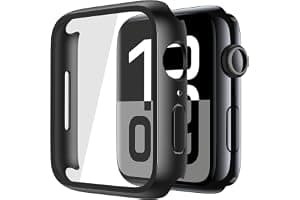 Misxi Case with Screen Protector for 46mm Apple Watch Series 11/10 | 2-Pack Cover with Tempered Glass for 11/10, Scratch Resistant Sensitive Touch ...