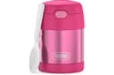 THERMOS FUNTAINER Kids Food Jar with Spoon, 10oz, Pink
