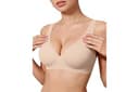 OEAK Womens Jelly Bras Wireless Deep V Bralette Comfy Push Up Tshirt Bras | Comfortable,support and lift,no underwire,bralettes,plunge,full coverage,invisible,balconette,minimizer,no show,soft