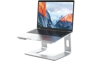 BESIGN LS03 Aluminum Laptop Stand, Ergonomic Detachable Computer Stand, Notebook Riser, Laptop Mount Compatible with Air, Pro, Dell, HP, Lenovo Mor...
