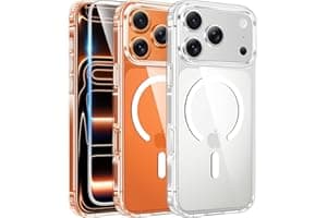 FNTCASE for iPhone 17 Pro-Max Case Compatible with Magsafe Clear Phonecase | Screen Protector, Military Grade Drop Protection, Slim Magnetic Phone ...