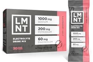 LMNT Zero Sugar Electrolytes - Raspberry Salt | Drink Mix | 30-Count