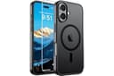 SUPFINE Magnetic for iPhone 17 Case Black with Screen Protector | Translucent Matte Phone Cover, Compatible with MagSafe, Military Grade Drop Proof, Rugged Shockproof Protective