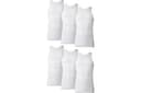 Hanes Men's Tank Undershirt Pack, Cotton Tank Undershirt, Moisture-Wicking, Breathable, White or Grey/Black, Multi-Pack