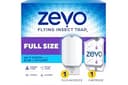 Zevo Flying Insect Trap for Fruit Flies & Gnats, 1 Plug-in Base & 1 Refills | Catches Fruit Flies & Gnats Near Fruit Bowls & Trash Bins, Spray-Free, Odor-Free, Blue & UV Light Trap, Safe for Kids & Pets*
