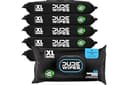 DUDE Wipes Unscented Adult Flushable Wet Wipes, Sensitive Skin, 288 Count | 99% water, extra large flushable butt wipes. Fragrance free, hypoallerg...
