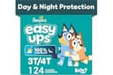 Pampers Training Pants - Easy Ups Boys & Girls Bluey - Size 3T-4T, 124 Count, Children's Potty Underwear (Packaging May Vary)