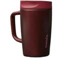 Owala SmoothSip Slider Stainless Steel Insulated Travel Mug with handle, 100% Leak Proof, For Hot and Cold Drinks, Travel Friendly with Sliding Loc...