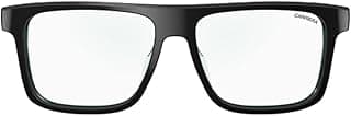 Carrera Smart Glasses with Alexa (newest model), Smart audio glasses, Sprinter black frames with blue light filtering lenses, Square