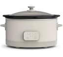 bella 6.0 Qt Programmable Slow Cooker, Ceramic Nonstick Coating, Adjustable Temperature & Cooking Times, Dishwasher Safe Stoneware Pot & Tempered G...