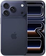 Apple iPhone 17 Pro, US Version, 256GB, eSIM, Deep Blue- Unlocked (Renewed)