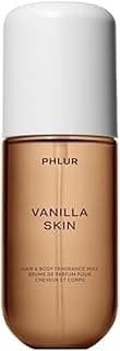 PHLUR Vanilla Skin Body Mist, 3 Fl Oz - Hair and Body Perfume for Women, Vanilla Perfume Body Spray with Pink Pepper, Cashmere Wood & Sandalwood Fragrance