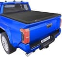 Tyger Auto T3X Soft Tri-Fold in Fabric Truck Bed Tonneau Cover Compatible with 2024-2026 Toyota Tacoma (Only Fits Models with Factory Deck Rail System) | 6' (74") Bed | TG-BC3T1202X