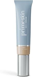 Prime Prometics PrimeSkin CC+ Cream for Mature Women – Lightweight Liquid-to-Powder Foundation – Blurs Pores & Covers Age Spots – Crease-Free, Hydr...