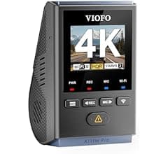 VIOFO A119M Pro 4K HDR MINI Dash Cam, STARVIS 2 IMX678 Sensor, Front Dash Camera for Cars, Wi-Fi 6, Quad-Mode GPS, Voice Control, Night Vision 2.0,...