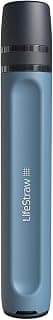 LifeStraw Peak Series Personal Water Filter for Hiking, Camping, Travel, and Emergency Preparedness, 1 Pack, Mountain Blue