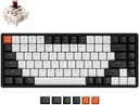 Keychron K2 75% Layout 84 Keys Hot-swappable Bluetooth Wireless/USB Wired Mechanical Keyboard with Super Brown Switch/Double-Shot Keycaps/RGB Backl...