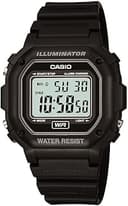 F108WH Series | Men's Digital Watch | Illuminator | Water Resistant | LED Light | Daily Alarm | 1/100 SEC Stopwatch | 3 Hands (HR, Min, SEC) | Date...