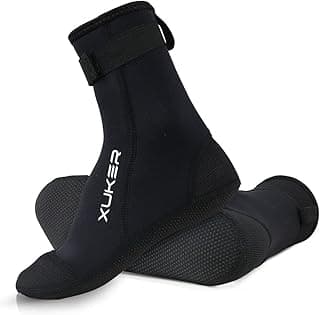 XUKER Neoprene Water Socks 3mm Sand Proof for Beach Volleyball Soccer | Diving Swim Socks for Outdoor Water Sports