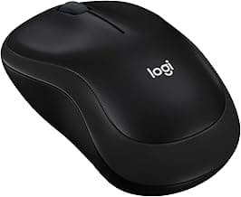 Logitech M185 Wireless Mouse, 2.4GHz with USB Mini Receiver, 12-Month Battery Life, 1000 DPI Optical Tracking, Ambidextrous, Compatible with PC, Ma...