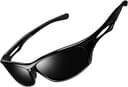 Wrap Around Sunglasses Women Men Polarized Sports Sun Glasses UV Protection Shades Rectangle Sunnies