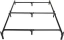 Amazon Basics Metal Bed Frame, 9-Leg Support Base for Box Spring and Mattress, Tool-Free Easy Assembly, No Tools Required, Full Size, Black