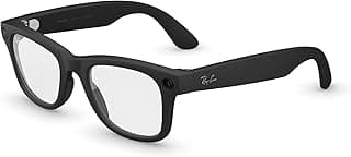 Ray-Ban Meta (Gen 2), Wayfarer, Matte Black | Smart AI Glasses for Men, Women — 2X Battery Life — 3K HD Resolution — 12 MP Ultra-Wide Camera, Audio...