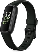 Google Fitbit Inspire 3 - Midnight Zen/Black - Small and Large Bands | Stress management, sleep tracking, 24/7 heart rate, 3-month Google Health Pr...
