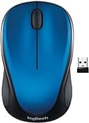Logitech M317 Wireless Mouse, 2.4 GHz with USB Receiver, 1000 DPI Optical Tracking, 12 Month Battery, Compatible with PC, Mac, Laptop, Chromebook -...