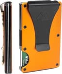 Minimalist Wallet for Men & Women - Slim RFID Wallet, Scratch Resistant, Credit Card Holder & Money Clip, Easily Removable Money & Cards, (Matte Or...