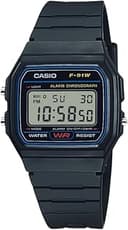 F91W Series | Digital Watch | Water Resistant | LED Light | 1/100 SEC Stopwatch | Regular Time Keeping (HR, Min, SEC, PM, Date, Day) | Daily Alarm ...