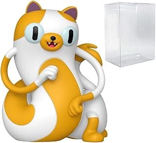 Funko Animation: Adventure Time - Fionna and Cake - Cake Vinyl Figure (Bundled with Compatible Box Protector Case), Multicolored, 3.75 Inches