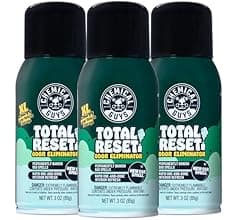 Chemical Guys Odor Eliminating Fogger 3 Pack – New Car Smell, 3 Oz Each – Set-and-Forget System to Remove Smoke, Pet, Gym, and Food Odors in Cars, ...