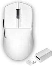 HUO JI E-YOOSO Wireless Gaming Mouse, 8KHz Polling Rate, 10–45000 DPI Adjustable, Bluetooth/2.4G/USB-C Wired, Ultralight 50g, 5 Programmable Button...
