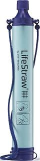 LifeStraw Personal Water Filter for Hiking, Travel and Emergency, Blue, 1PK | Water Filter for Hiking, Camping, Travel, and Emergency Preparedness, Removes Bacteria & Parasites