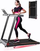 4-in-1 Treadmills for Home with Incline and Handles, Foldable Treadmill for Home Small Spaces, 300 LBS Capacity 3.0 HP 7.5 MPH Folding Running Trea...