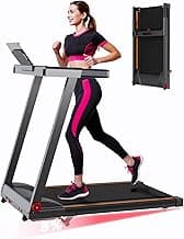 4-in-1 Treadmills for Home with Incline and Handles, Foldable Treadmill for Home Small Spaces, 300 LBS Capacity 3.0 HP 7.5 MPH Folding Running Trea...