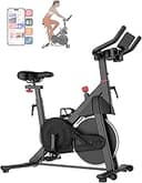SupeRun Magnetic Exercise Bike for Home, Stationary Bikes Indoor Cycling with 32-Level Resistance, Adjustable for Users 5'1" to 5'11" & 300lbs Capa...