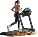 16% Treadmills for Home with Handle, 3 in 1 Portable Treadmill with Incline, Foldable Treadmill with Three Screen, 12 Preset Programs, 400Lbs