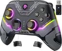 EasySMX X15 PC Controller - Enhanced Wireless Bluetooth Controller with Hall Joysticks/Hall Triggers/RGB Lighting - No Stick Drift, No Dead Zone - ...