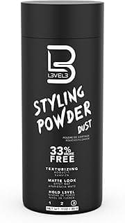 L3 Level 3 Styling Powder - Natural Look Mens Powder - Easy to Apply with No Oil or Greasy Residue (Small - 30 Grams)