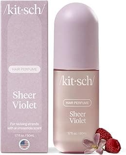 Kitsch Hair Perfume for Women - Sheer Violet | Clean, Deodorizing & Patented Odor-Eliminating Technology Hair Spray & Body Mist - Freshen Hair, Bod...