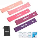 Resistance Bands for Working Out Exercise Loop Bands Workout Bands Set for Men Women Body Stretching, Crossfit Training, Home Workout, Physical The...