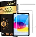 Ailun Screen Protector for iPad 11th A16 2025 [11 Inch] / 10th Generation 2022 [10.9 Inch], Tempered Glass [Face ID & Apple Pencil Compatible] Ultr...