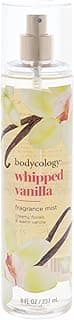 Bodycology Long-Lasting Fragrance Body Mist, Whipped Vanilla, 8 fl oz