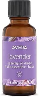 Aveda Lavender Essential Oil + Base | Calming Aroma | For Body & Bath, 1 Fl Oz